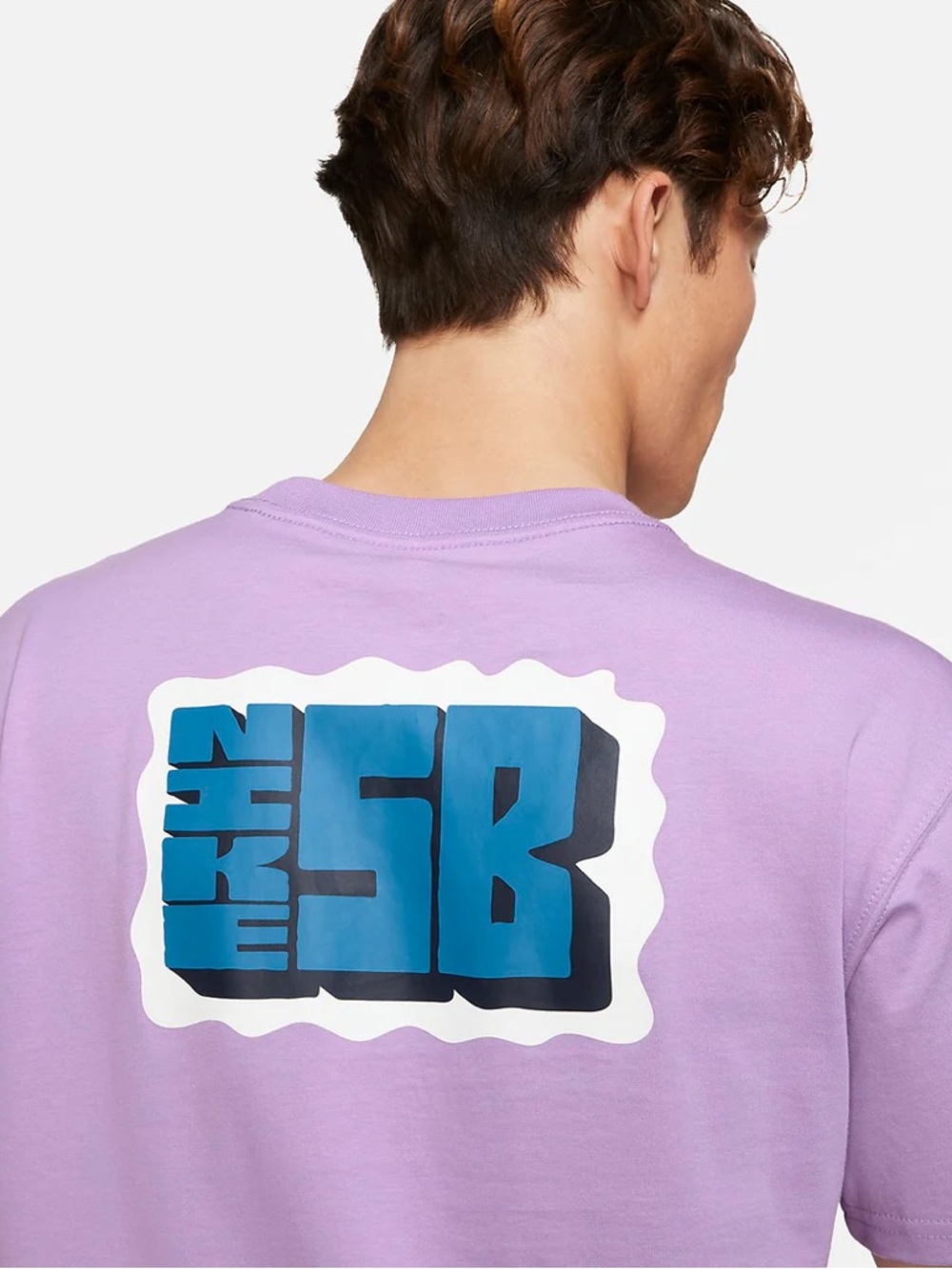 Nike SB Skate T-Shirt. Purple. Loose Fit Large. - Picture 2 of 9